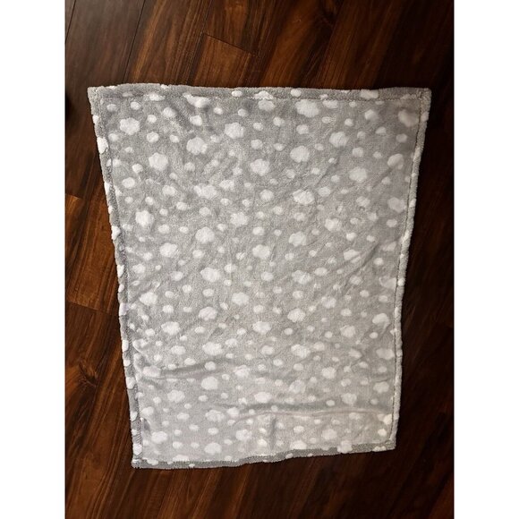 b. Boutique By Evergreen Stuffed Animal Frog Cloud Blanket Plush Rare Baby Gift - Picture 4 of 16